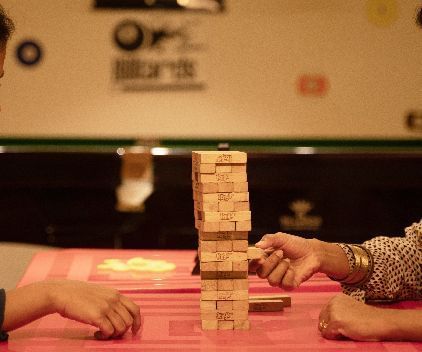 Jenga blocks
